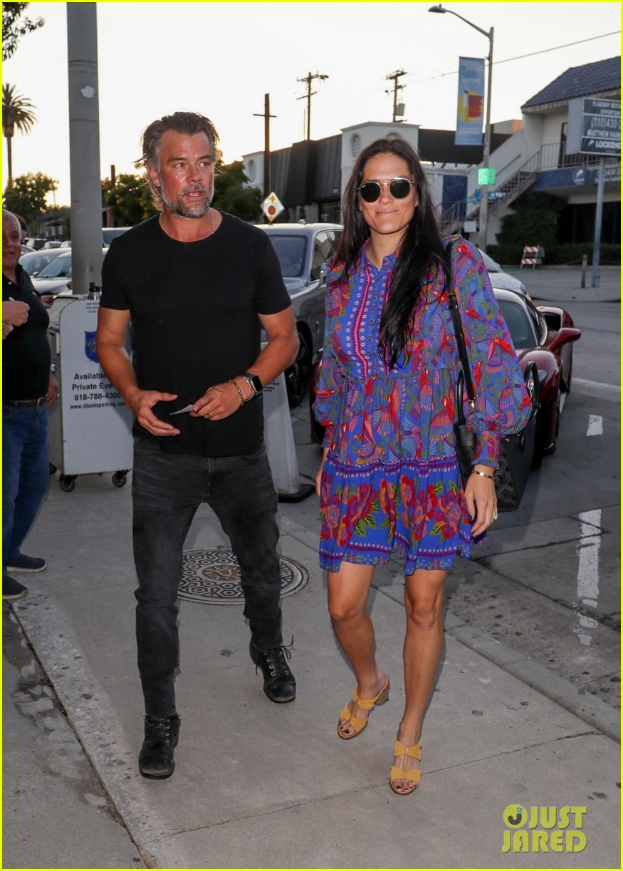 Josh Duhamel & Wife Audra Mari Step Out for Date Night in West