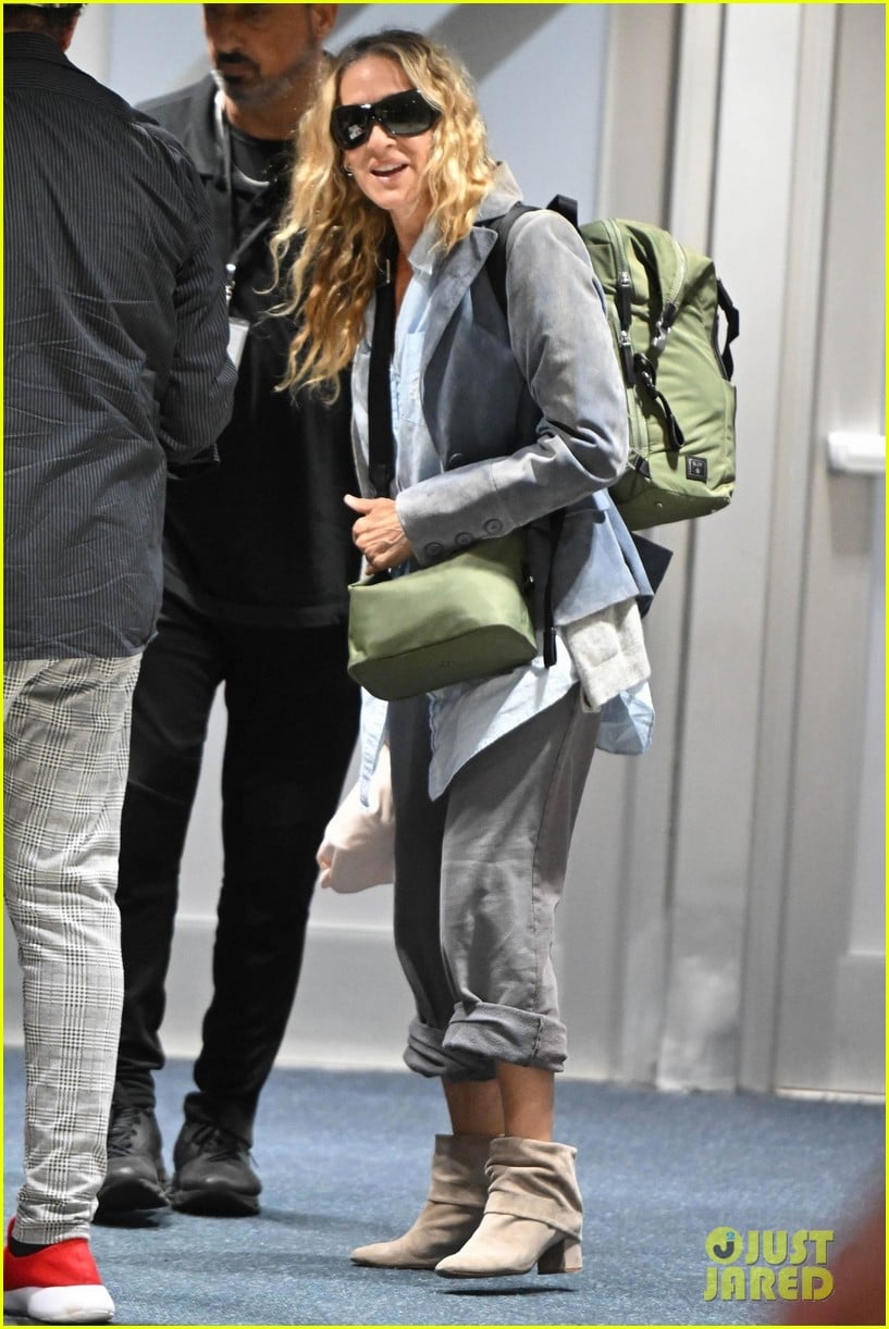 Sarah Jessica Parker & Matthew Broderick Spotted Jetting Out of New