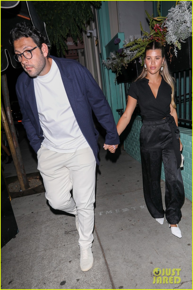 Sofia Richie & Husband Elliot Grainge Hold Hands on Date Night at