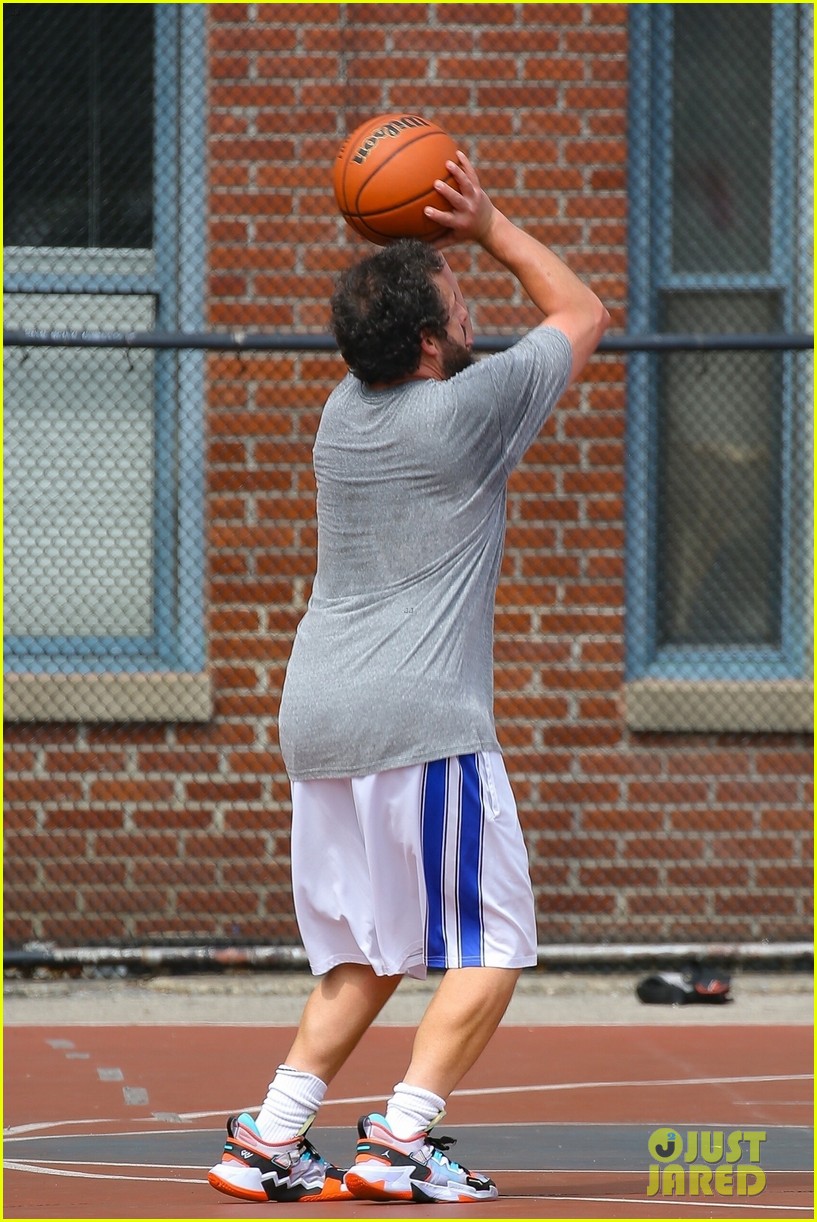 Timothee Chalamet Reunites with Adam Sandler to Play Basketball on a