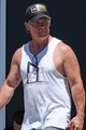josh brolin shows off his muscles while out grocery shopping 02