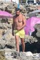 gemma chan dominic cooper kiss on vacation in spain 02