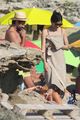gemma chan dominic cooper kiss on vacation in spain 05
