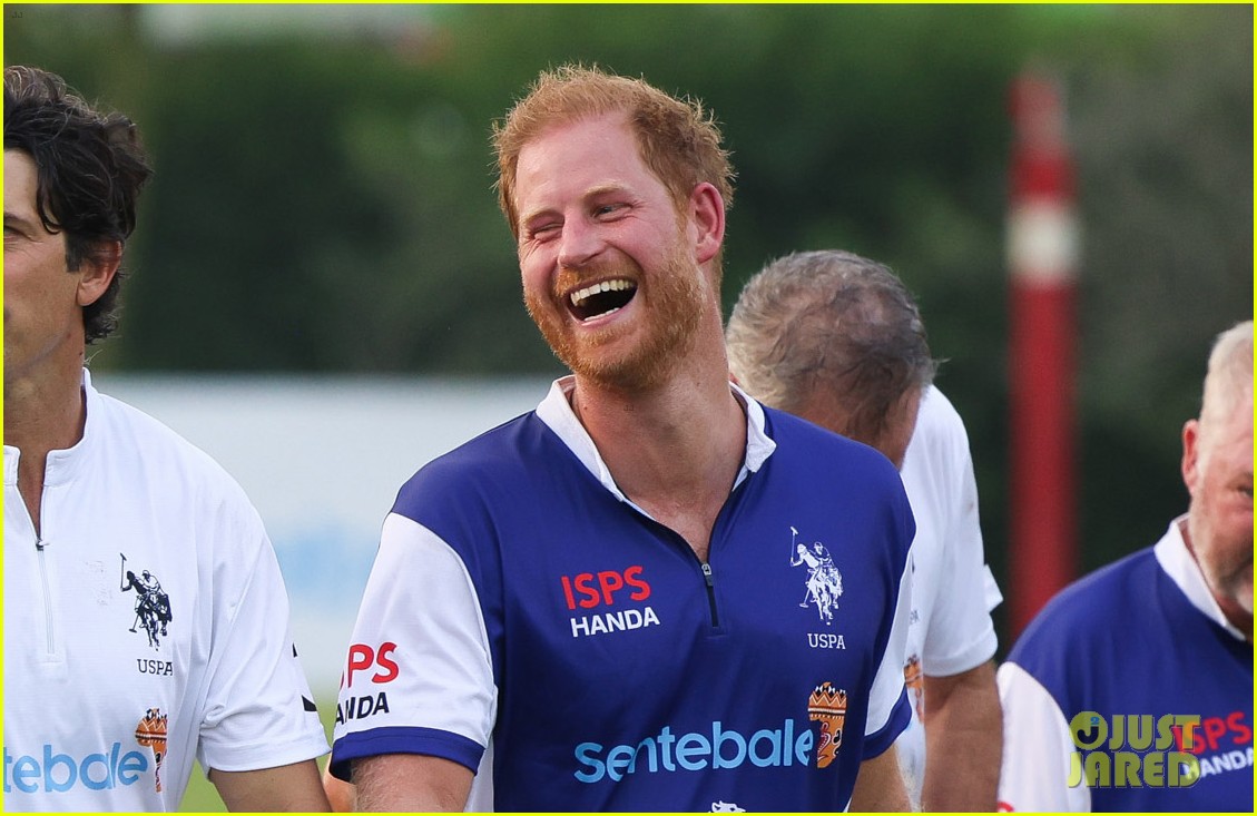 Prince Harry Saddles Up for Charity Polo Match in Singapore Photo