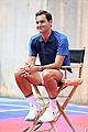 roger federer tennis clinic nyc uniqlo 05