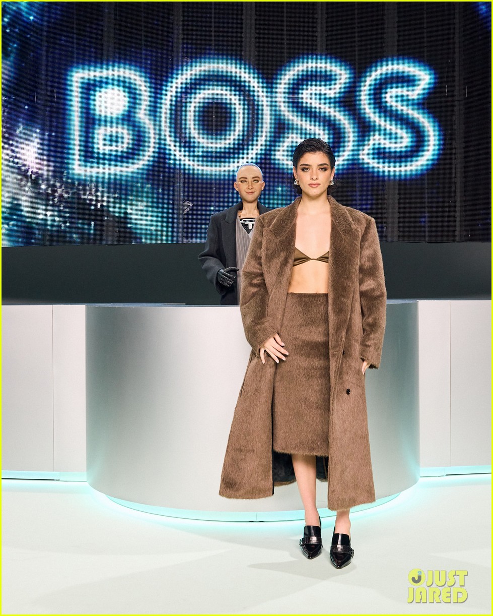 Gigi Hadid & Ashley Graham Walk the Runway in BOSS' Fashion Show in