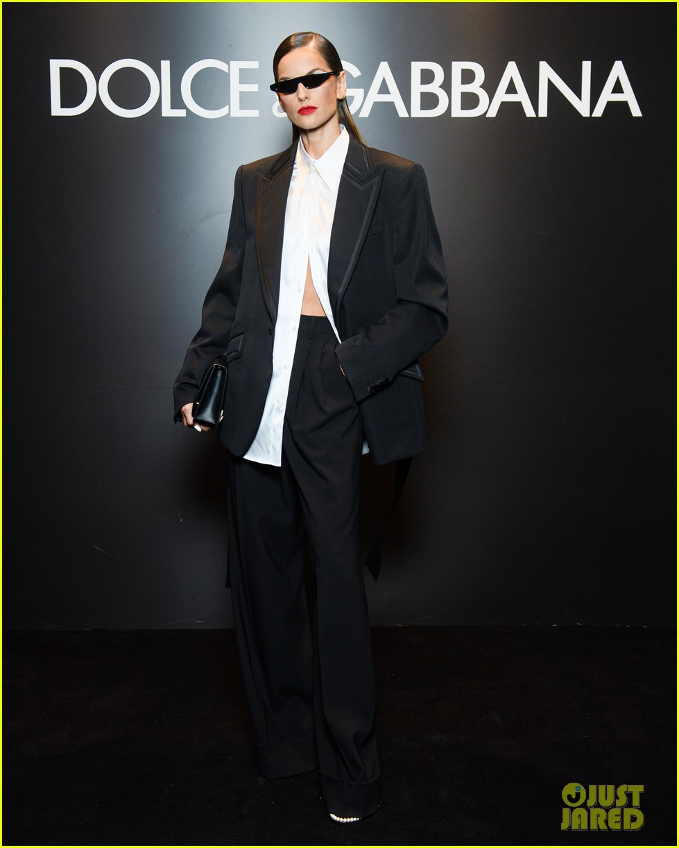 Kylie Jenner Joins Halle Bailey & Rosie HuntingtonWhiteley at Dolce & Gabbana Fashion Show in