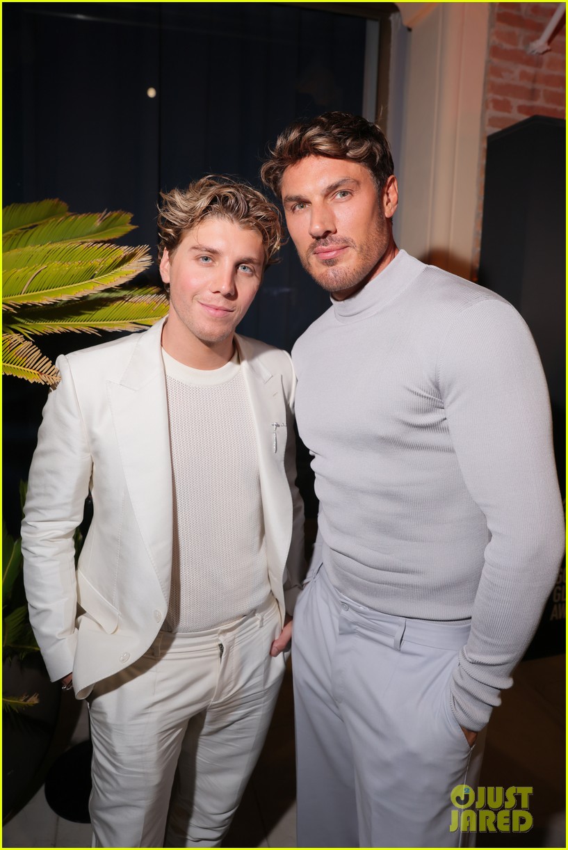 Lukas Gage & Chase Stokes Couple Up With Their Significant Others at