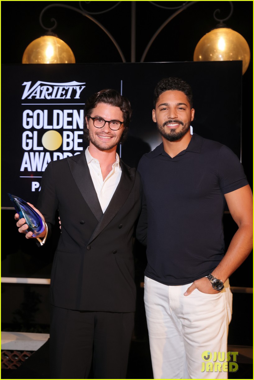 Lukas Gage & Chase Stokes Couple Up With Their Significant Others at