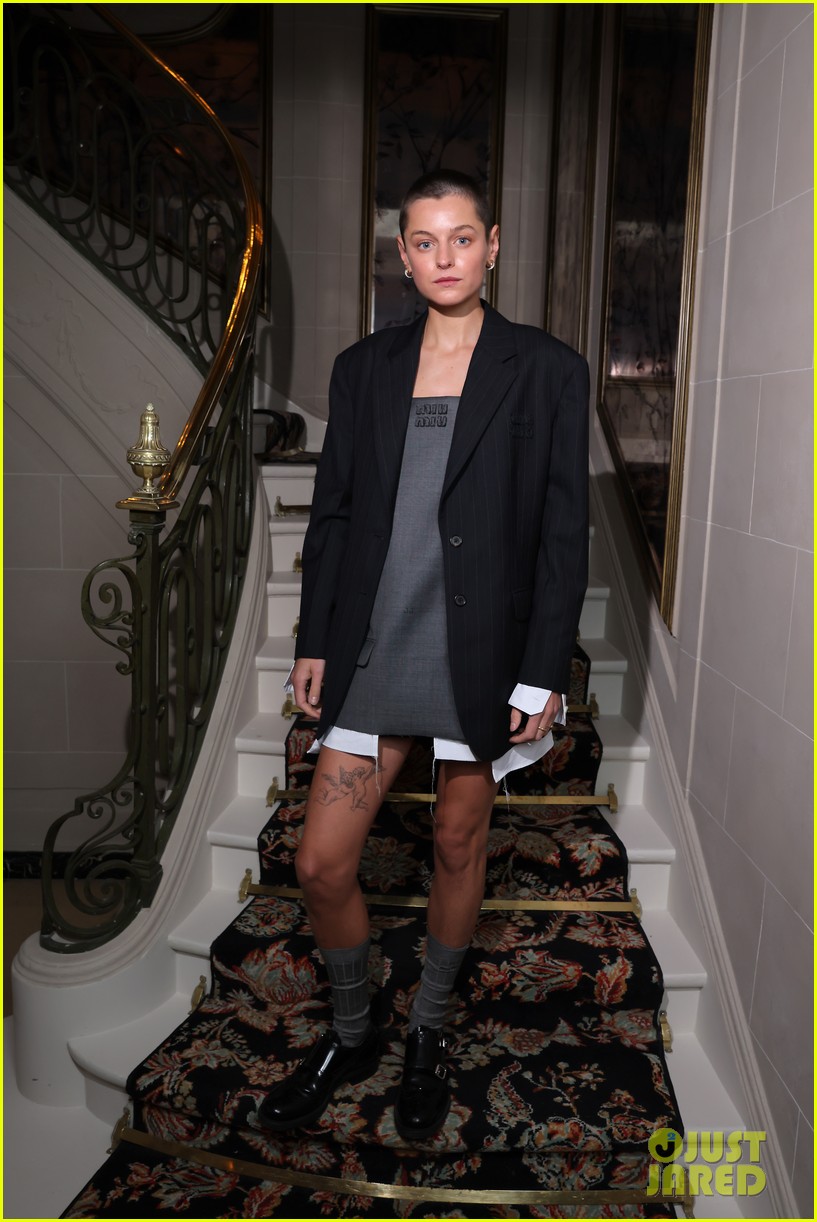 Sydney Sweeney Brings Little Cousin to Miu Miu Dinner in Paris