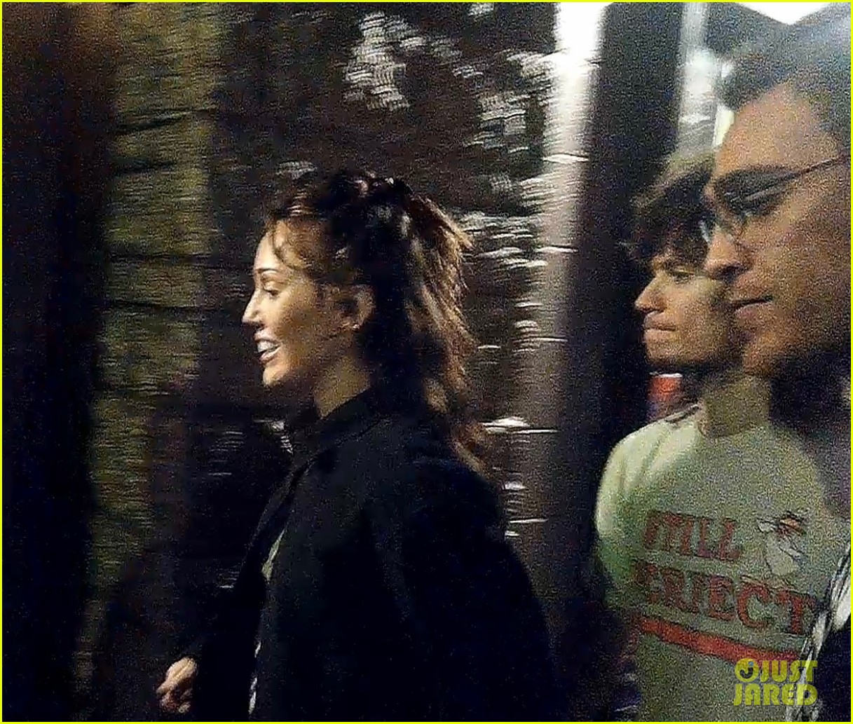 Miley Cyrus Supports Boyfriend Maxx Morando at His Band's LA Concert