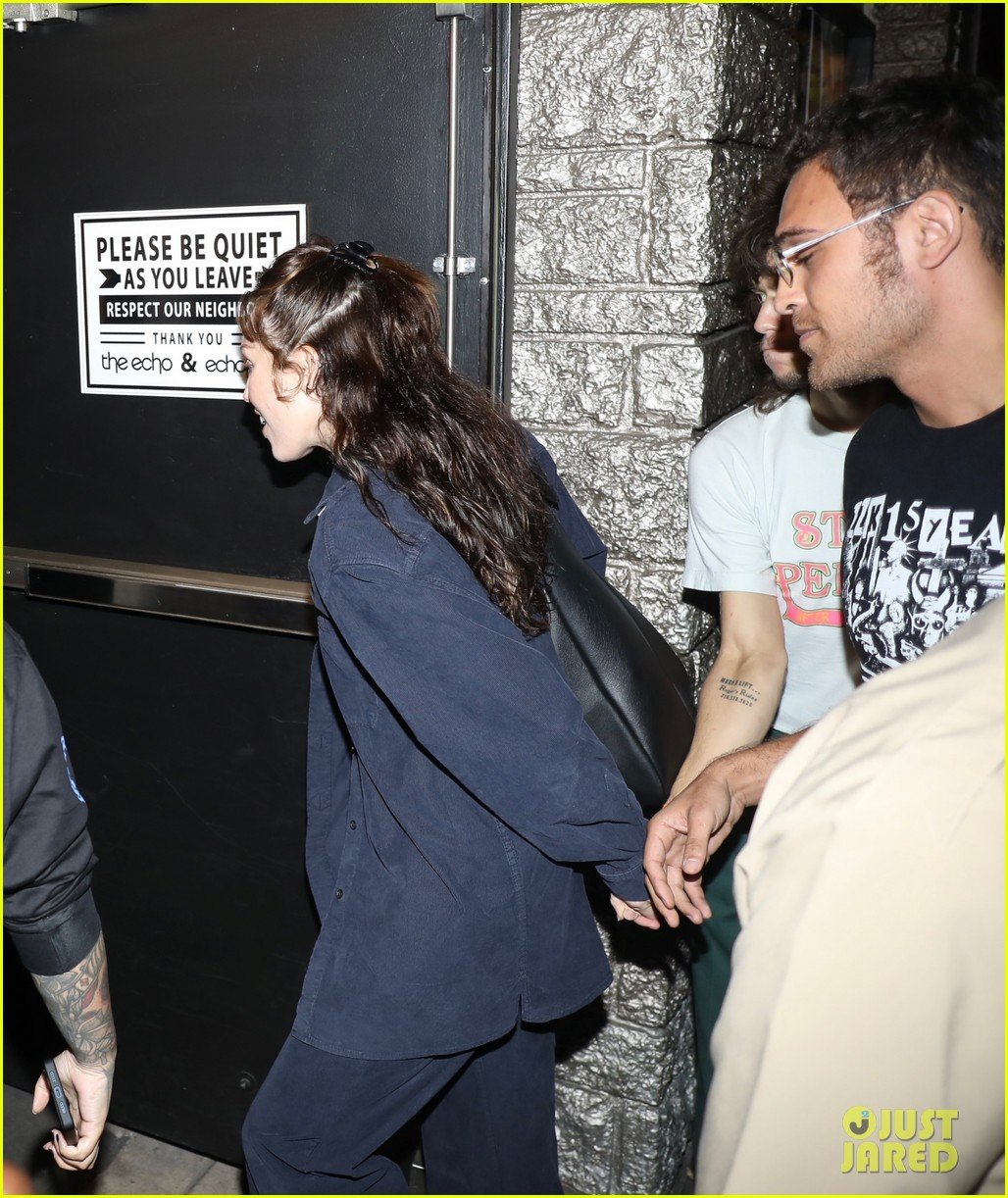 Miley Cyrus Supports Boyfriend Maxx Morando at His Band's LA Concert