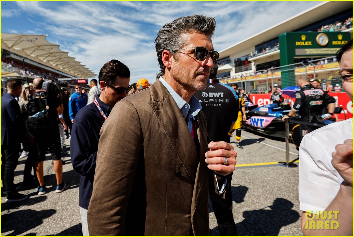 Photo patrick dempsey joe jonas more stars f1 in texas 16 Photo