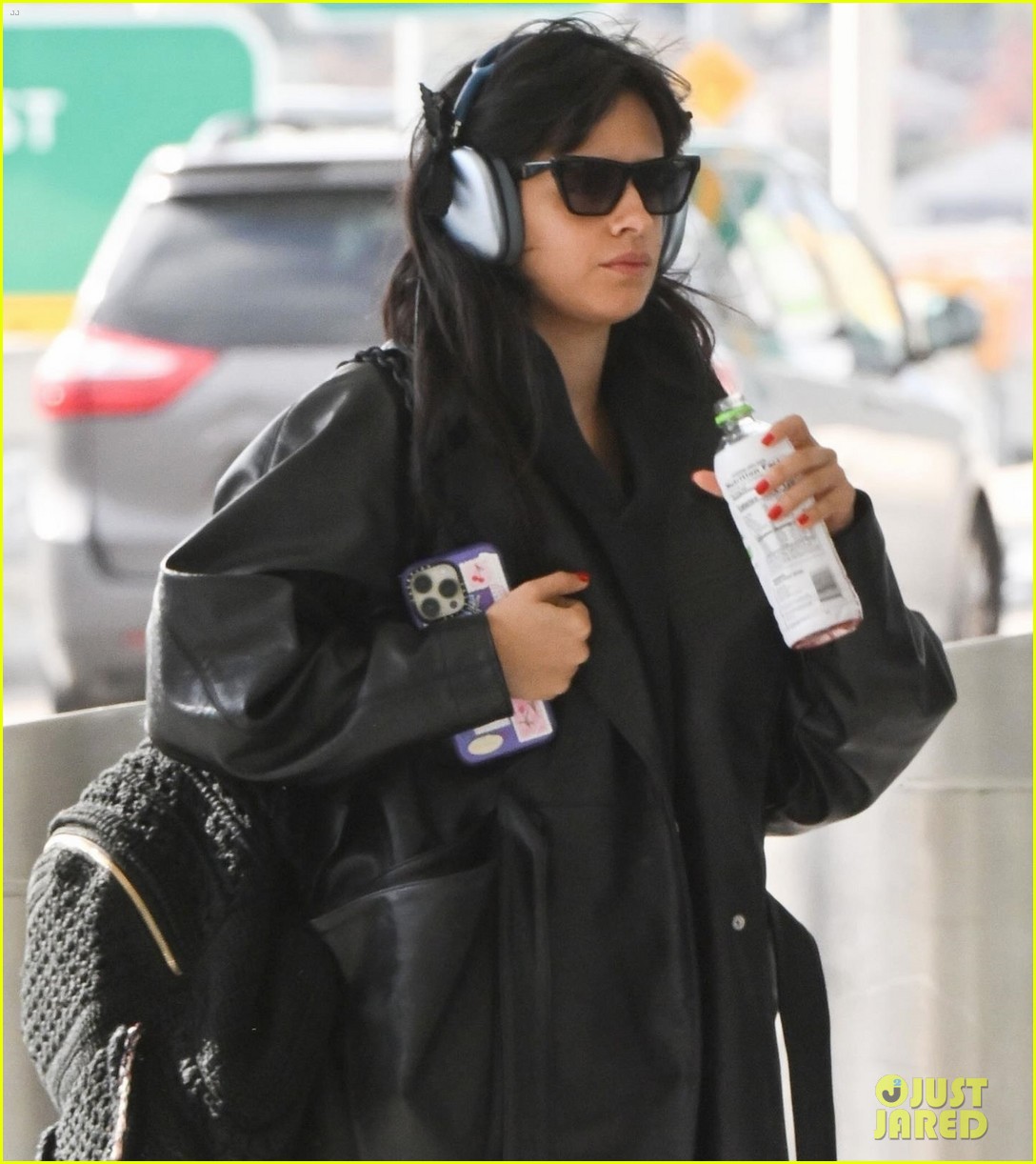 Photo: camila cabello catches flight out of laguardia 02 | Photo