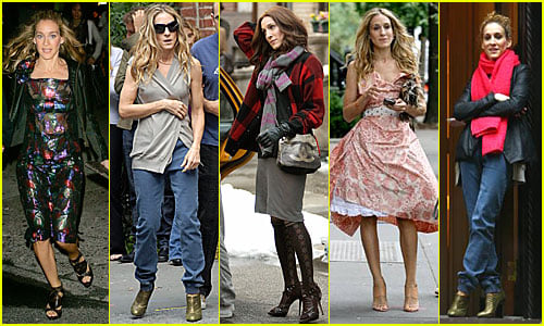 Sarah jessica parker clothes in sex and the city movie