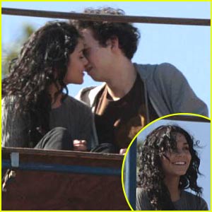 Vanessa Hudgens Kisses Another Man (Not Zac Efron!)