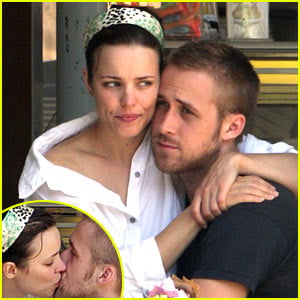 Rachel McAdams Enjoys Ryan Gosling's Lap