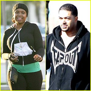 Jennifer Hudson Prepares Grammy Performance | David Otunga, Jennifer