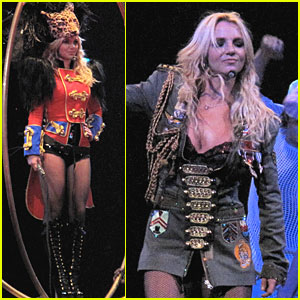 Britney Spears Hits the Big Top
