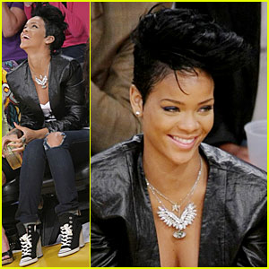 Rihanna Brings Lakers Luck