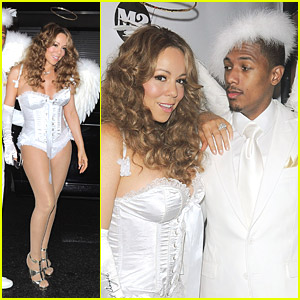 Mariah Carey & Nick Cannon Are Angels Mariah Carey, Newsies : Just Jared