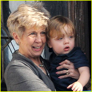 Knox Jolie-Pitt: Balcony Bonding with Grandma Jane!