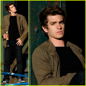 Andrew Garfield: 'Spider-Man' Filming with Martin Sheen!