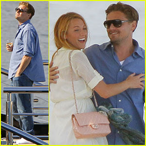 Leonardo DiCaprio & Blake Lively: We're On A Boat!