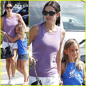 Courteney Cox Coco Lovely La Ladies Celebrity Babies Coco Arquette Courteney Cox David Arquette Just Jared