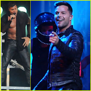Ricky Martin: Concert in Sao Paulo! | Ricky Martin, Shirtless : Just Jared