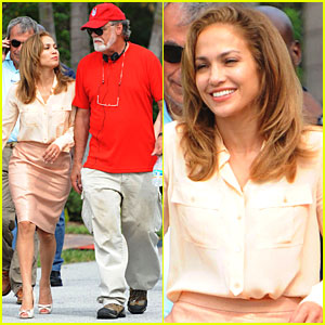 Jennifer Lopez Parker Set With Taylor Hackford Jennifer Lopez Taylor Hackford Just Jared