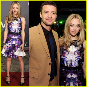 Justin Timberlake & Amanda Seyfried: ‘In Time’ L.A. Premiere! Amanda