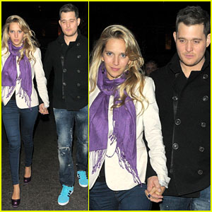 Michael Buble & Luisana Lopilato: London Lovebirds! Luisana Lopilato