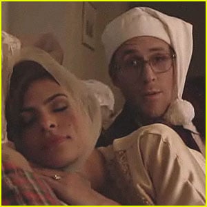 Ryan Gosling: Drunk History Christmas for Funny or Die! Ryan Gosling: Drunk  History Christmas for Funny or Die! | Eva Mendes, Jim Carrey, Ryan Gosling  | Just Jared