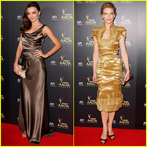 Miranda Kerr & Cate Blanchett: 2012 AACTA Awards!
