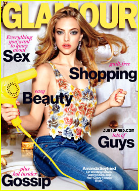 Amanda Seyfried Covers 'Glamour' March 2012