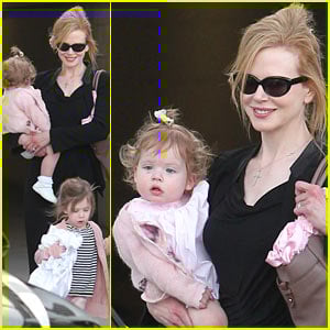 Nicole Kidman & Keith Urban: Family Flight! | Celebrity Babies, Faith
