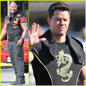 Mark Wahlberg: ‘Pain and Gain’ Shoot with Dwayne Johnson | Dwayne