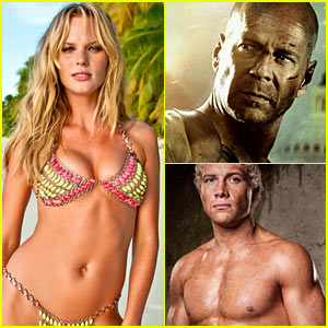 Anne V: ‘Die Hard’ Babe! | Anne V, Bikini, Bruce Willis, Jai Courtney