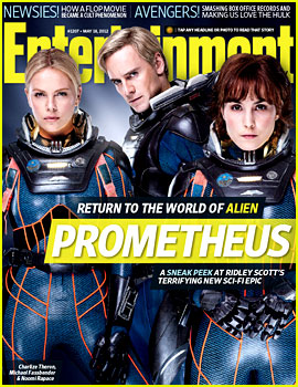 Charlize Theron: 'Prometheus' Covers 'Entertainment Weekly'