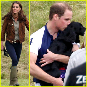 Prince William: ‘Charity Day’ Kisses for Lupo! | Kate Middleton, Prince