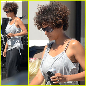 Halle Berry Returns to 'Hive' Set After Brief Hospitalization
