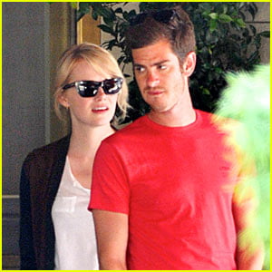 Emma Stone & Andrew Garfield: Sunset Tower Twosome! Andrew Garfield