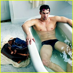 Michael Phelps: Louis Vuitton Ad in Speedo!