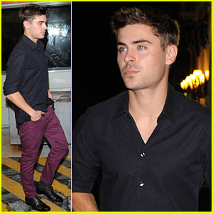 Zac Efron: Night Out in Venice! 