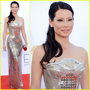 Lucy Liu – Emmys 2012 Red Carpet | 2012 Emmy Awards, Lucy Liu | Just