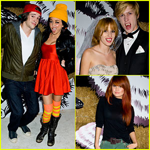 Sarah Hyland & Bella Thorne - Just Jared Halloween Party 2012