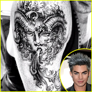 Adam Lambert Debuts New Astrology Themed Tattoo! Adam Lambert Debuts New  Astrology Themed Tattoo! | Adam Lambert | Just Jared