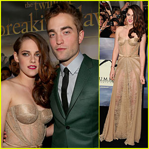 Kristen Stewart & Robert Pattinson: 'Twilight' Breaking Dawn Part 2 Premiere!