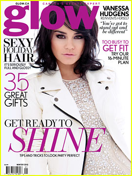 Vanessa Hudgens Covers 'Glow' Magazine's Winter 2012 Issue